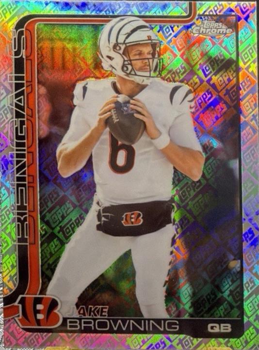Jake Browning [Topps Refractor] #63