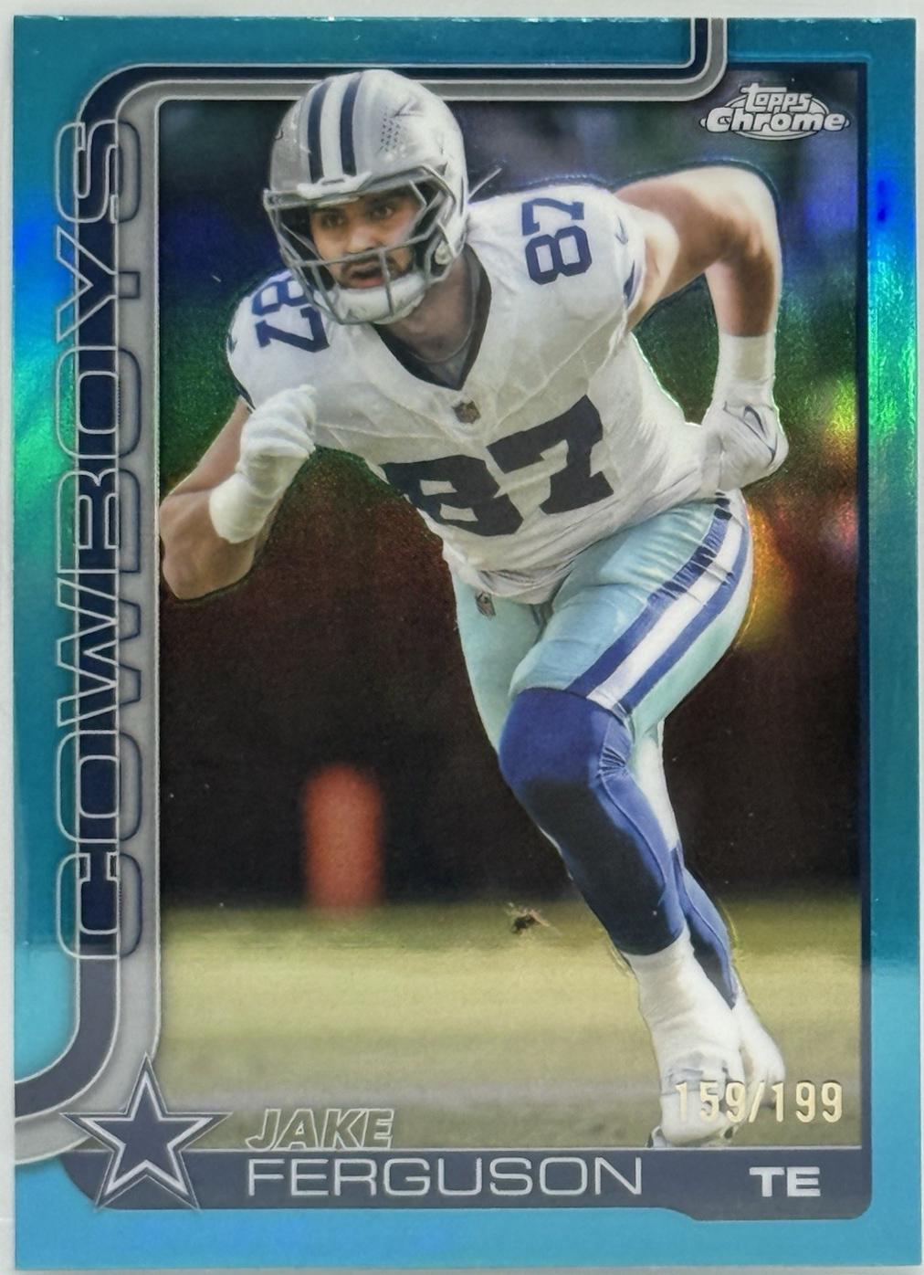 Jake Ferguson [Aqua Refractor] #75