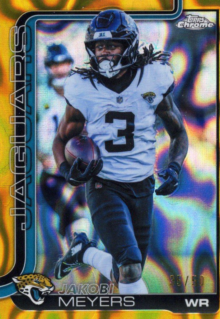 Jakobi Meyers [Gold Wave Refractor] #176