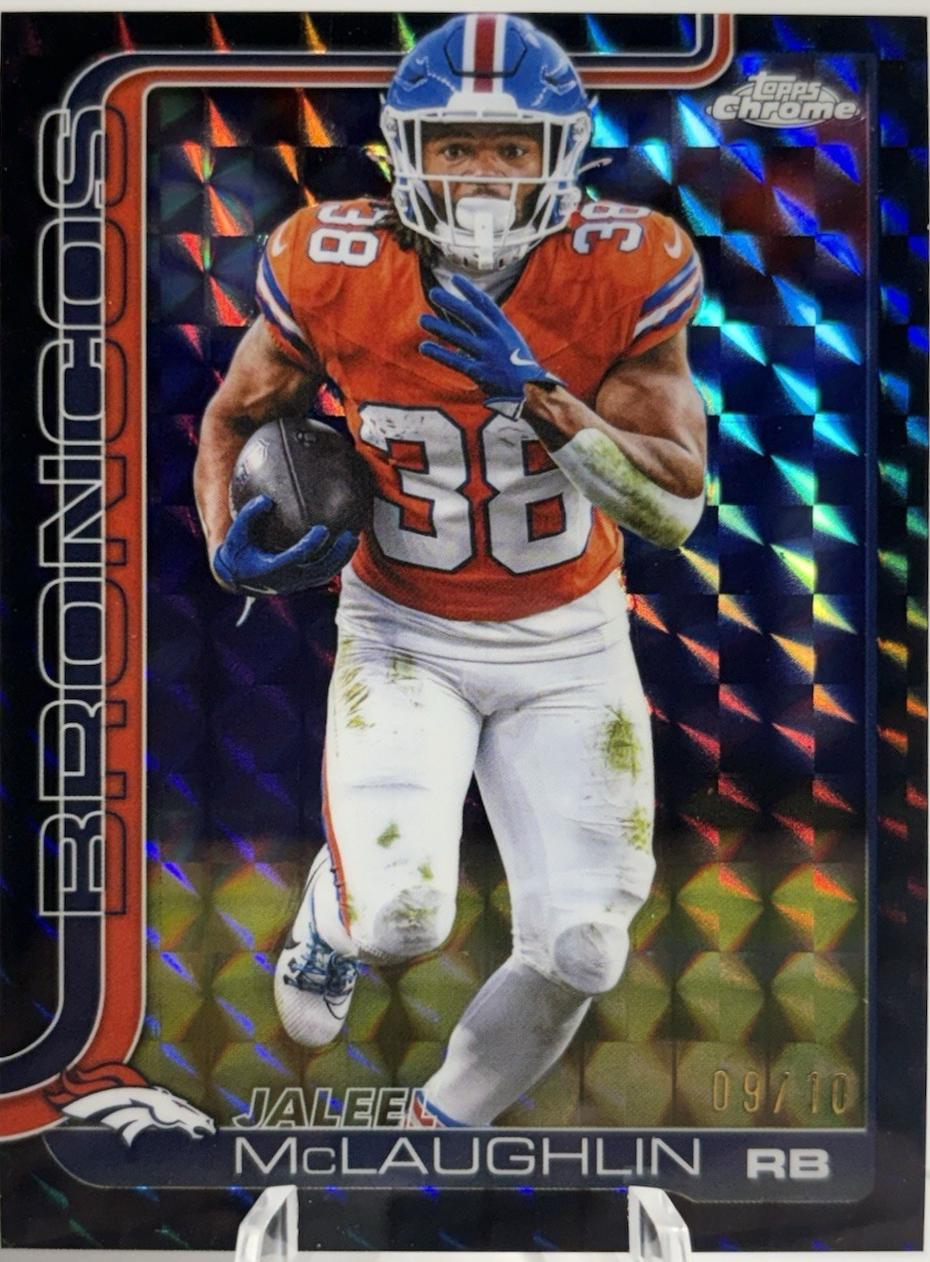 Jaleel McLaughlin [Black Geometric Refractor] #90