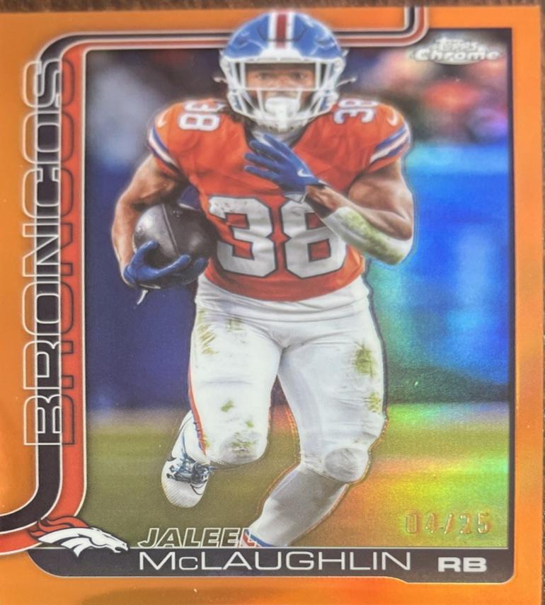 Jaleel McLaughlin [Orange Refractor] #90