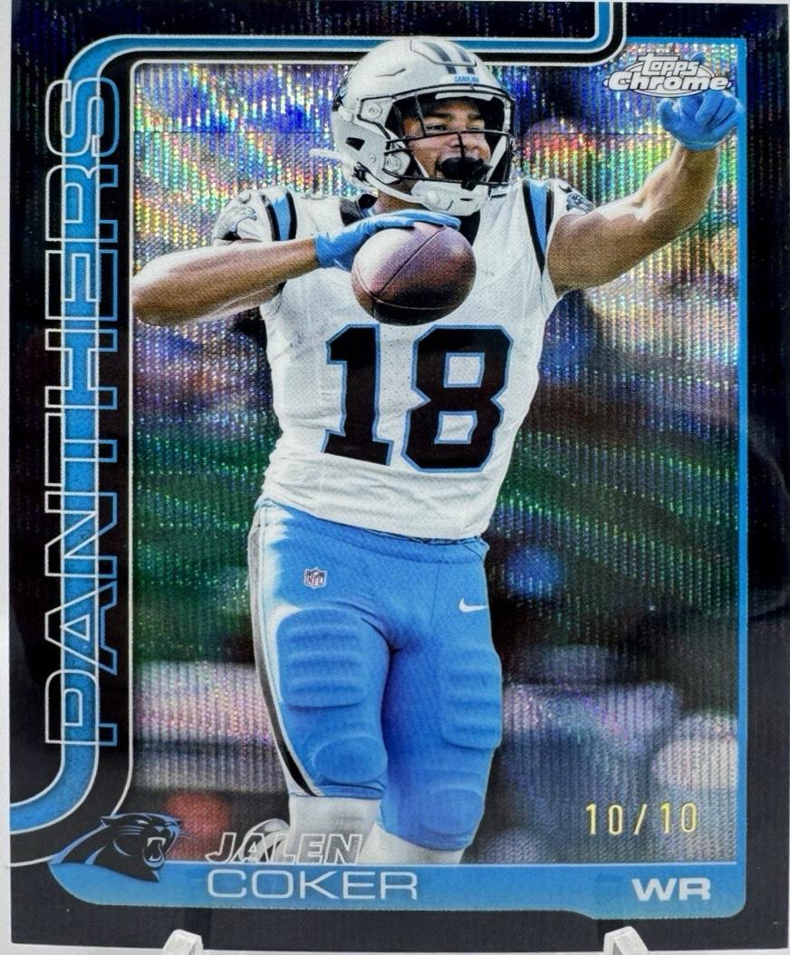 Jalen Coker [Black Wave Refractor] #39