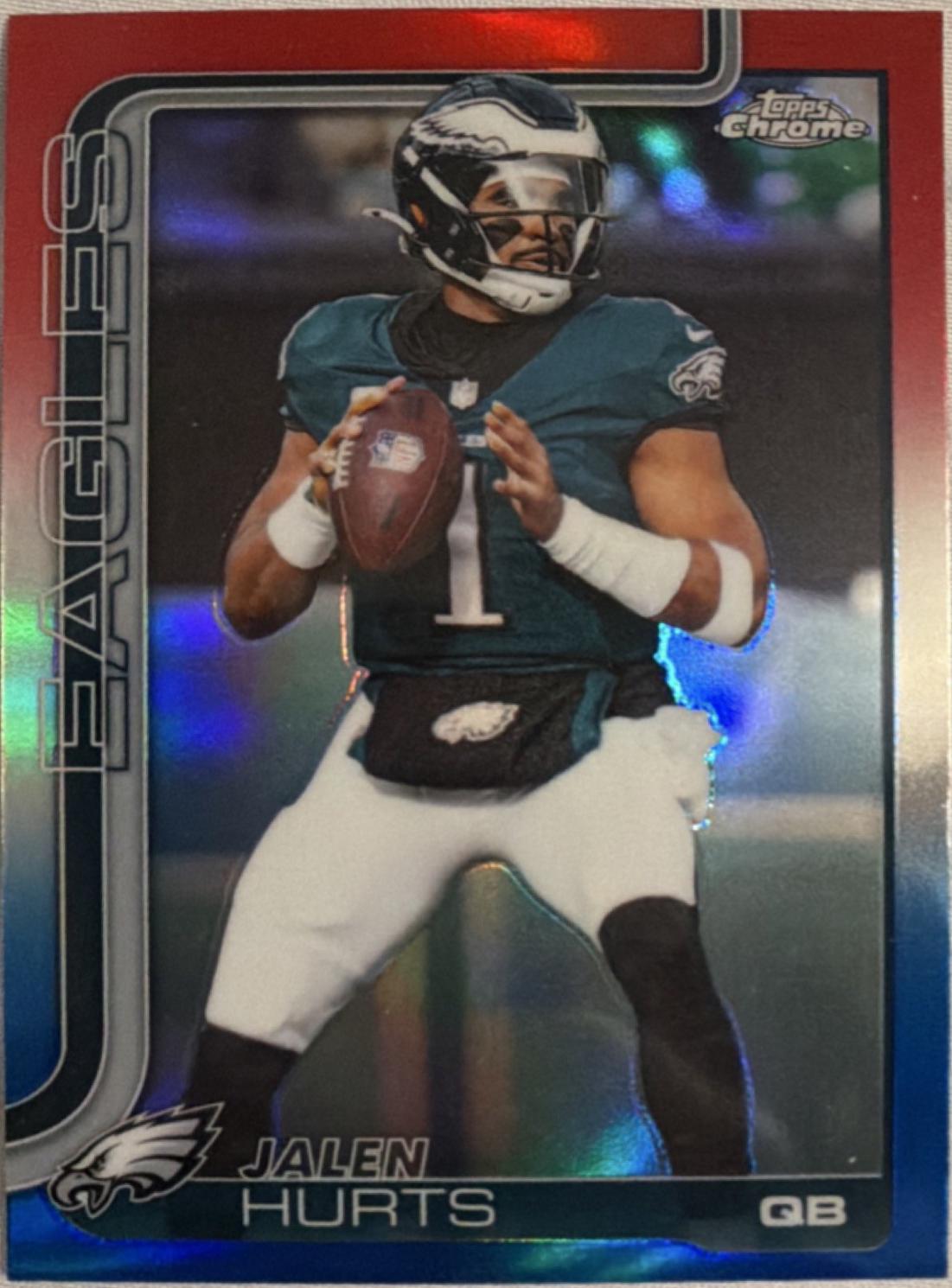 Jalen Hurts [Leather Red] #247