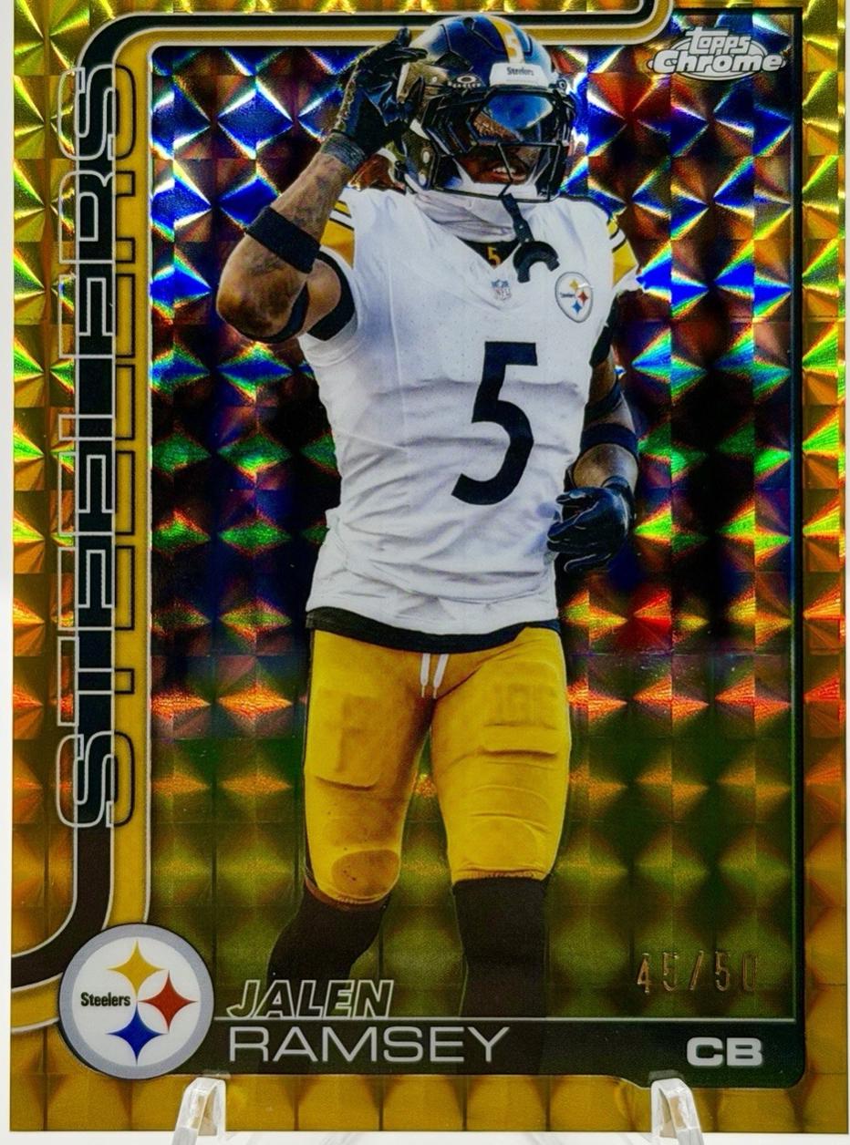 Jalen Ramsey [Gold Refractor] #191
