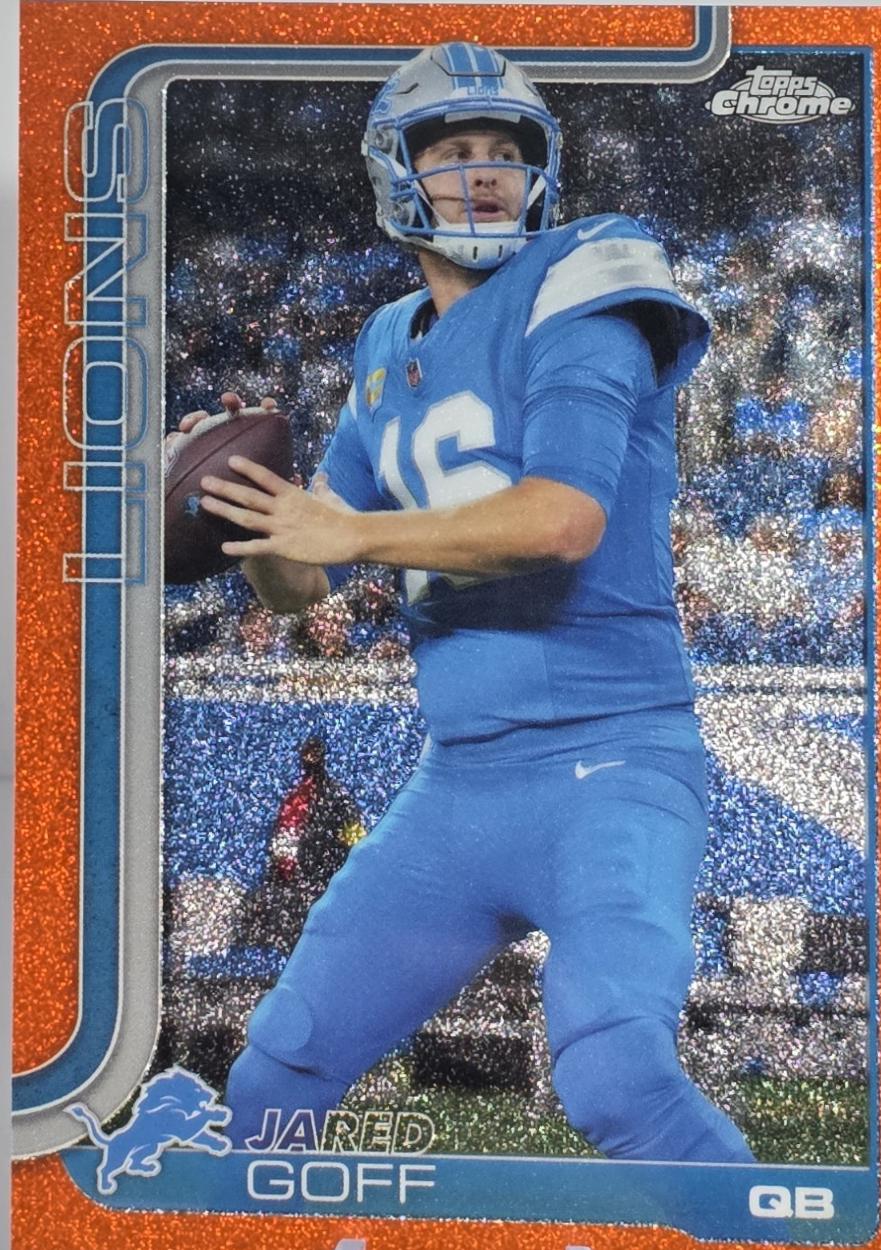 Jared Goff [Orange Refractor] #102