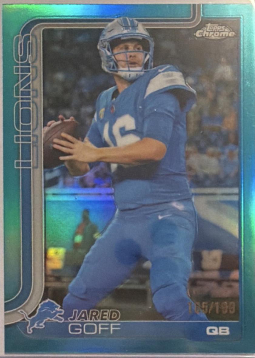Jared Goff [Teal Wave] #102