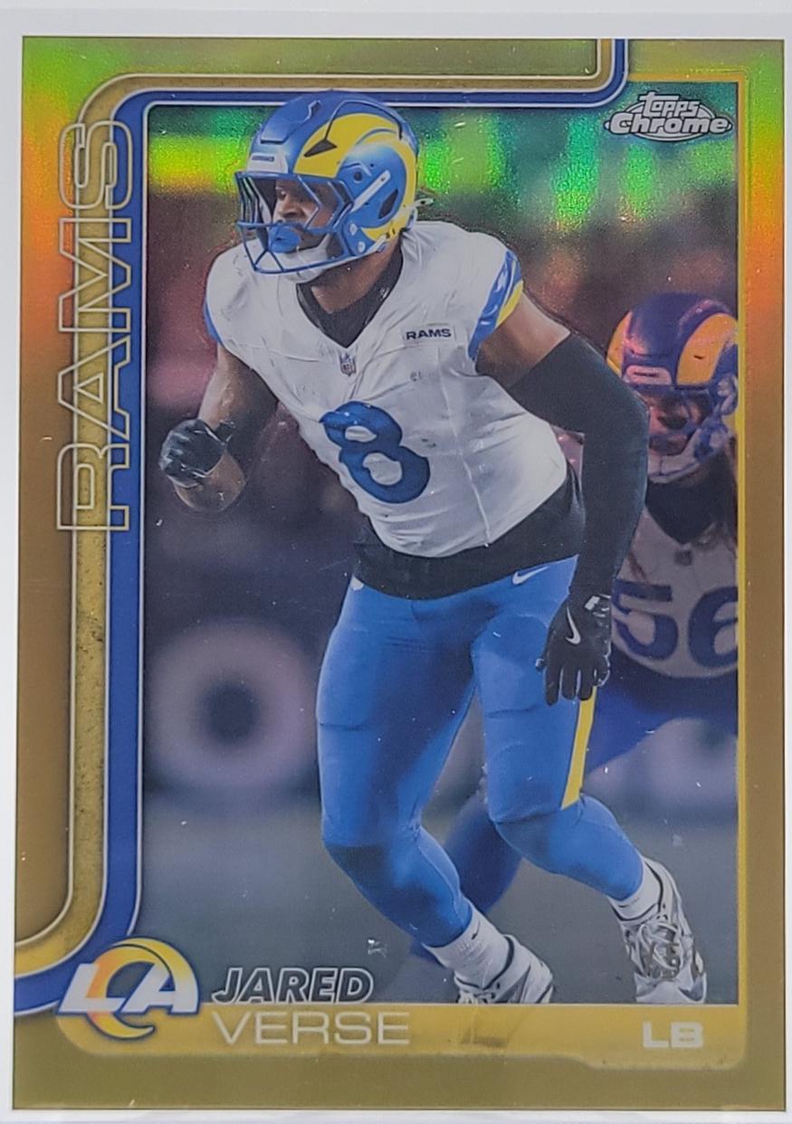 Jared Verse [Gold Refractor] #173