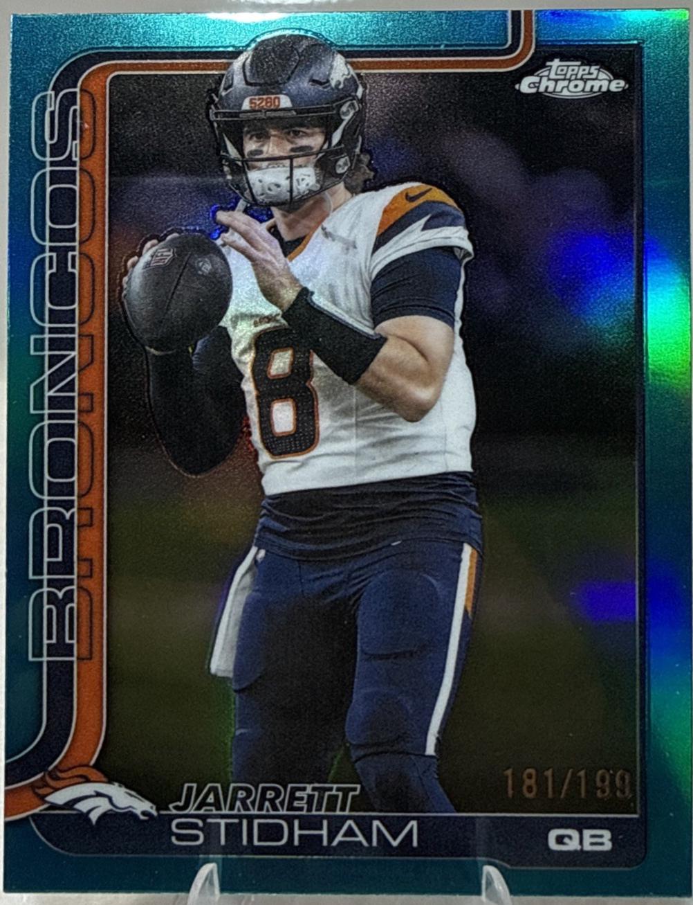 Jarrett Stidham [Teal Wave] #89