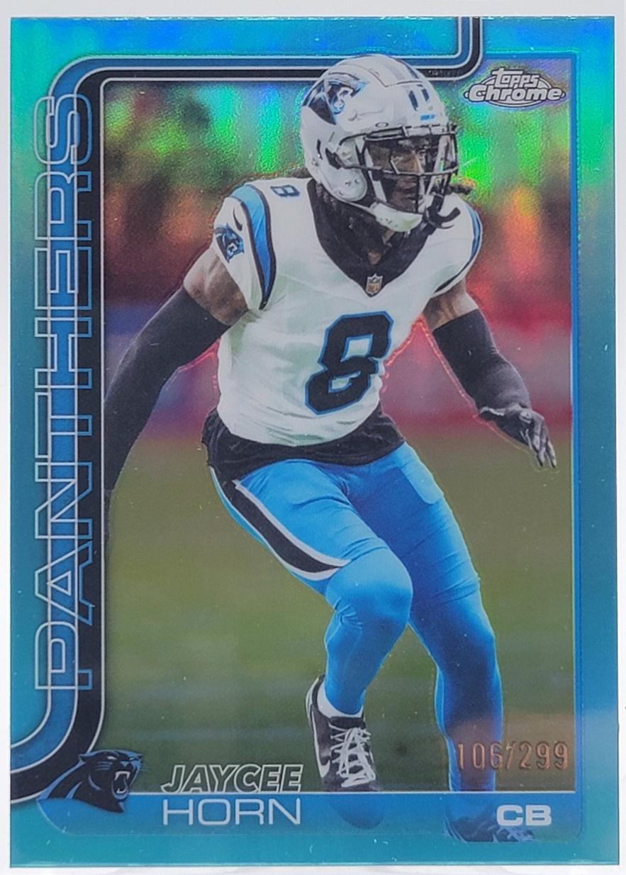 Jaycee Horn [Teal Refractor] #41