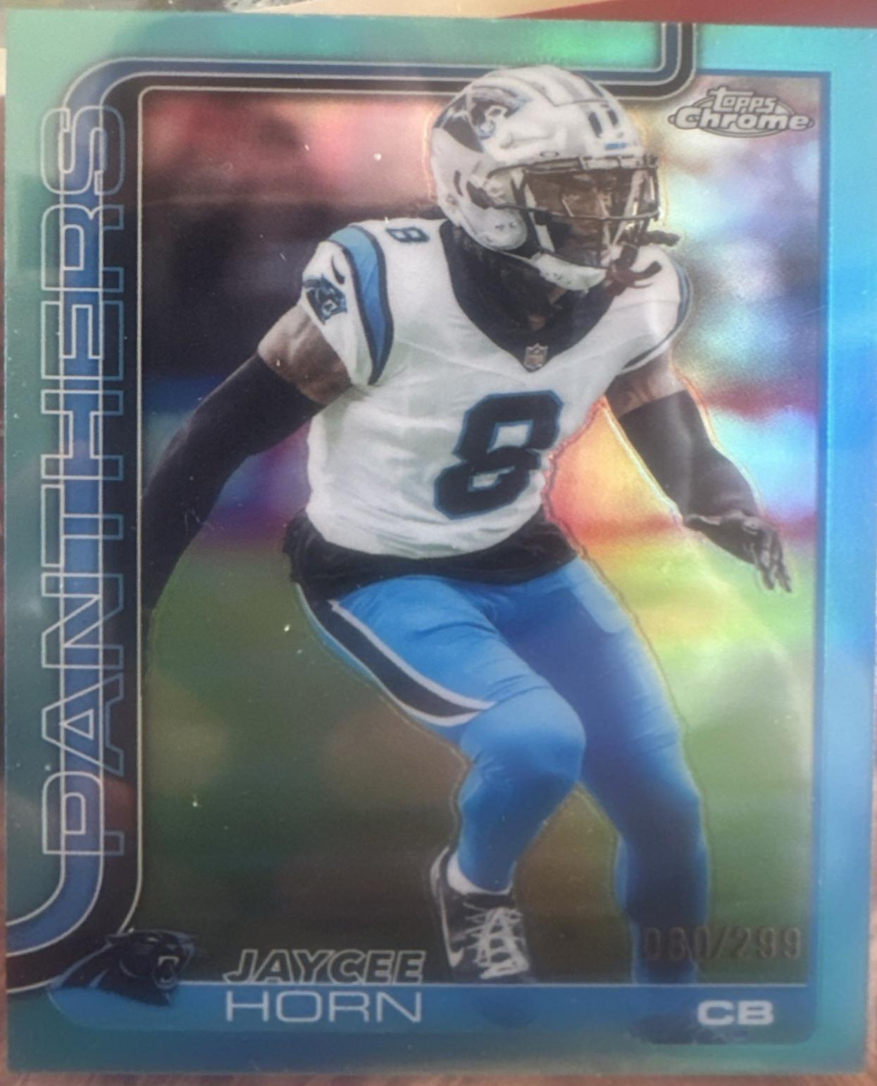 Jaycee Horn [Teal Wave] #41