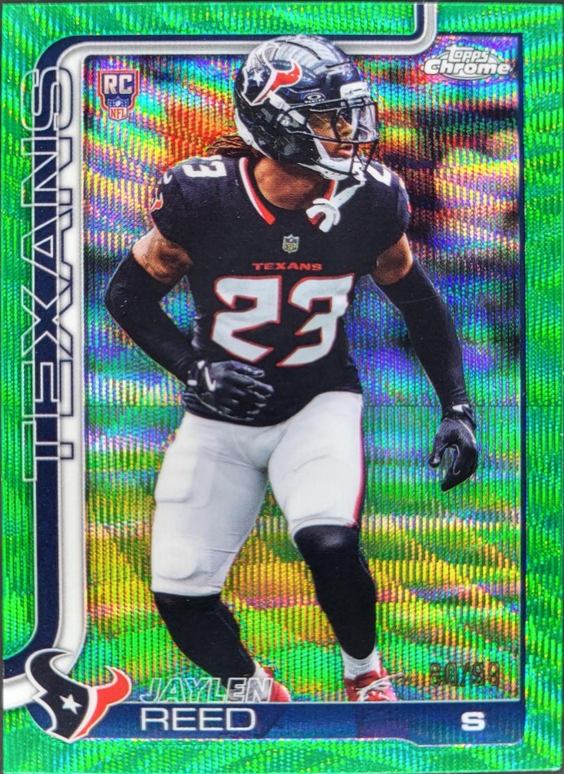 Jaylen Reed [Green Wave Refractor] #374