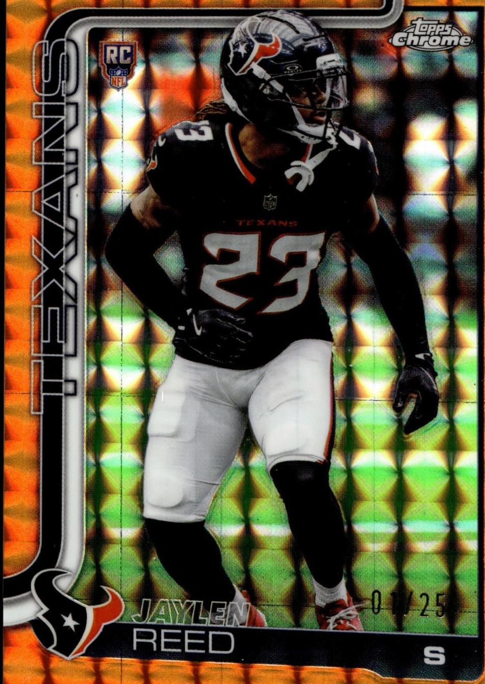 Jaylen Reed [Orange Geometric Refractor] #374