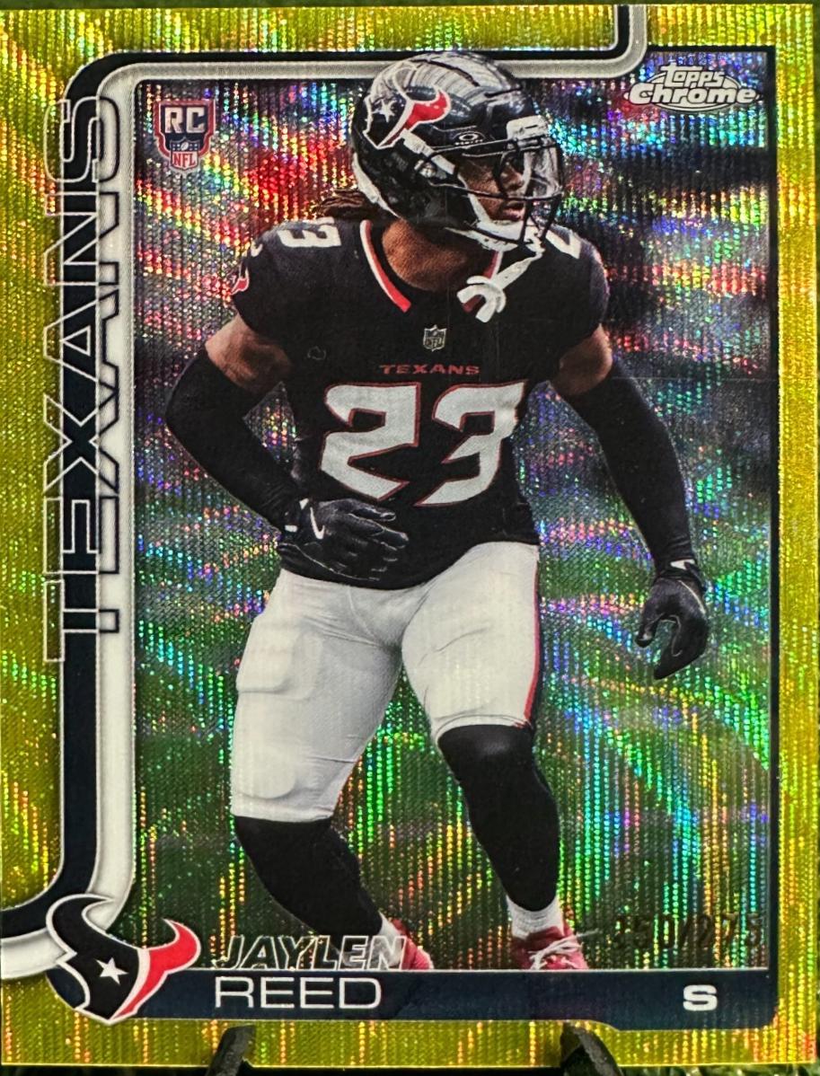 Jaylen Reed [Yellow Wave Refractor] #374
