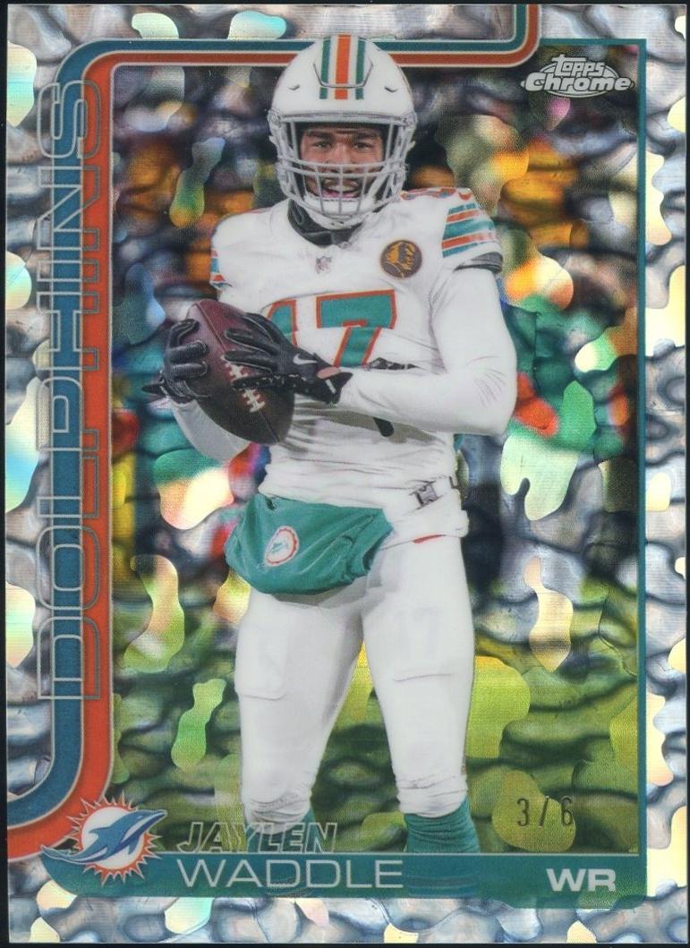 Jaylen Waddle [Molten Mercury] #186