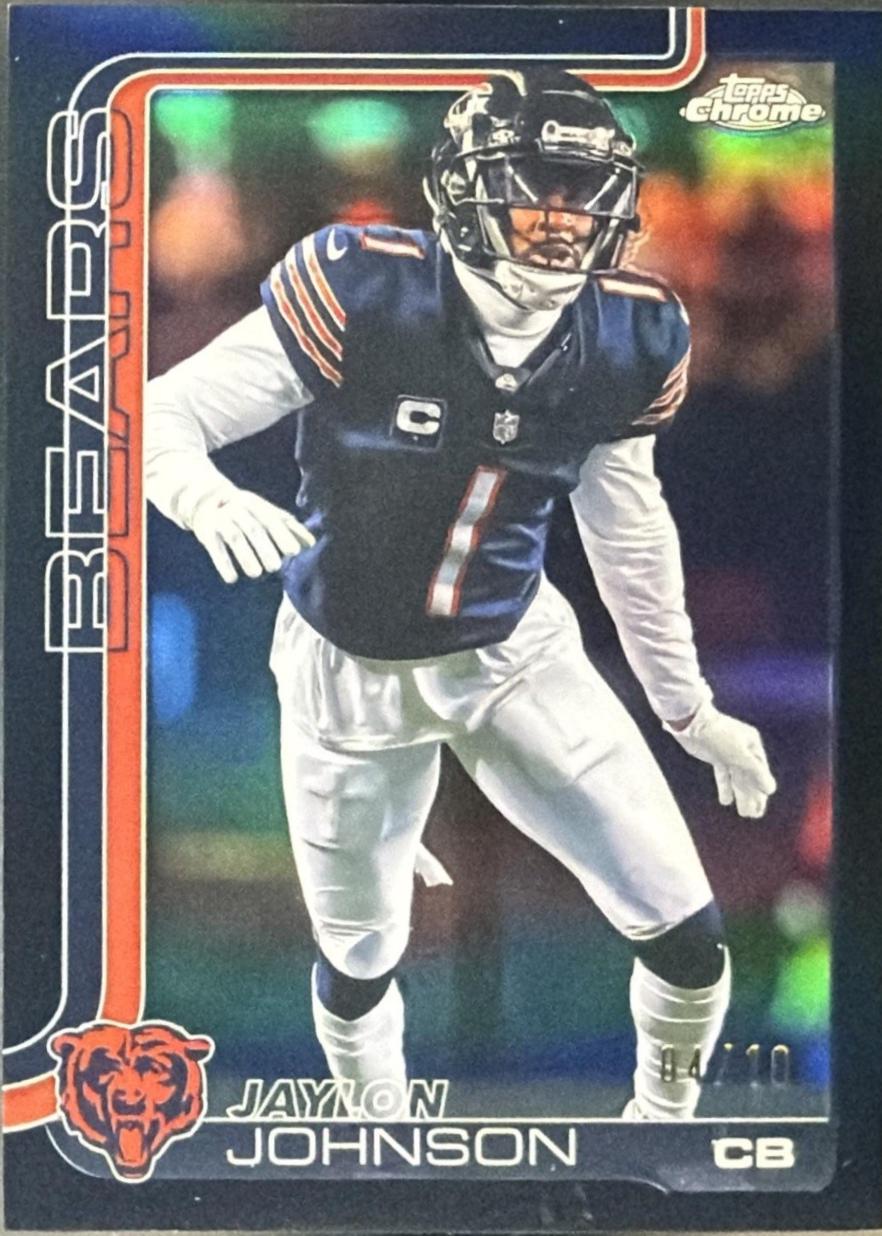 Jaylon Johnson [Black Refractor] #57