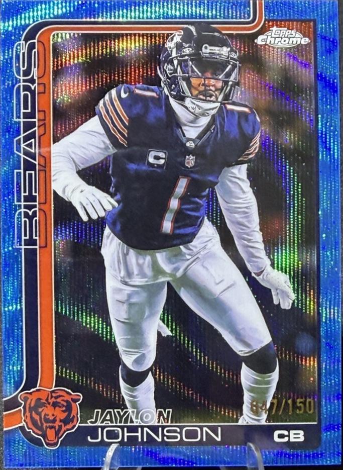 Jaylon Johnson [Blue Wave Refractor] #57