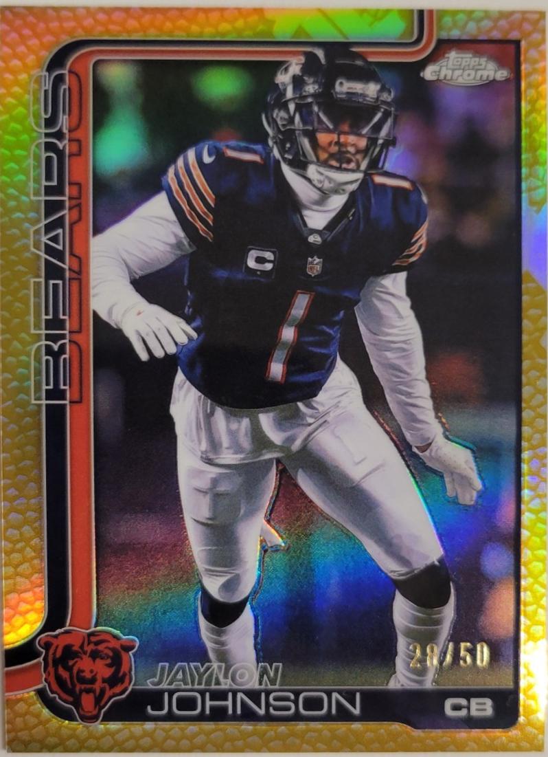 Jaylon Johnson [Leather Gold] #57