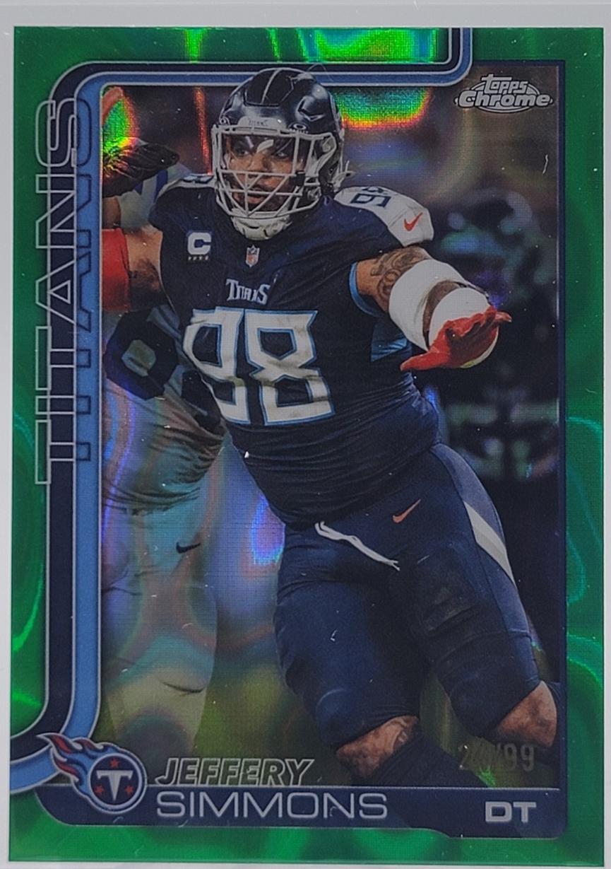 Jeffery Simmons [Green Lava] #289
