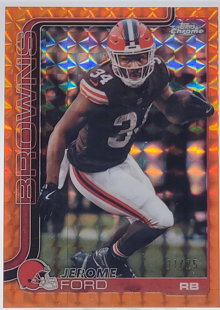 Jerome Ford [Orange Geometric Refractor] #71