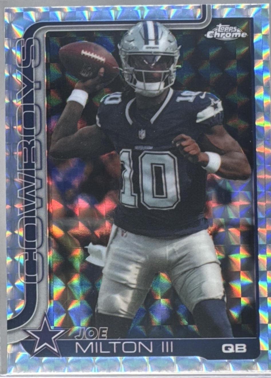 Joe Milton III [Geometric Refractor] #85