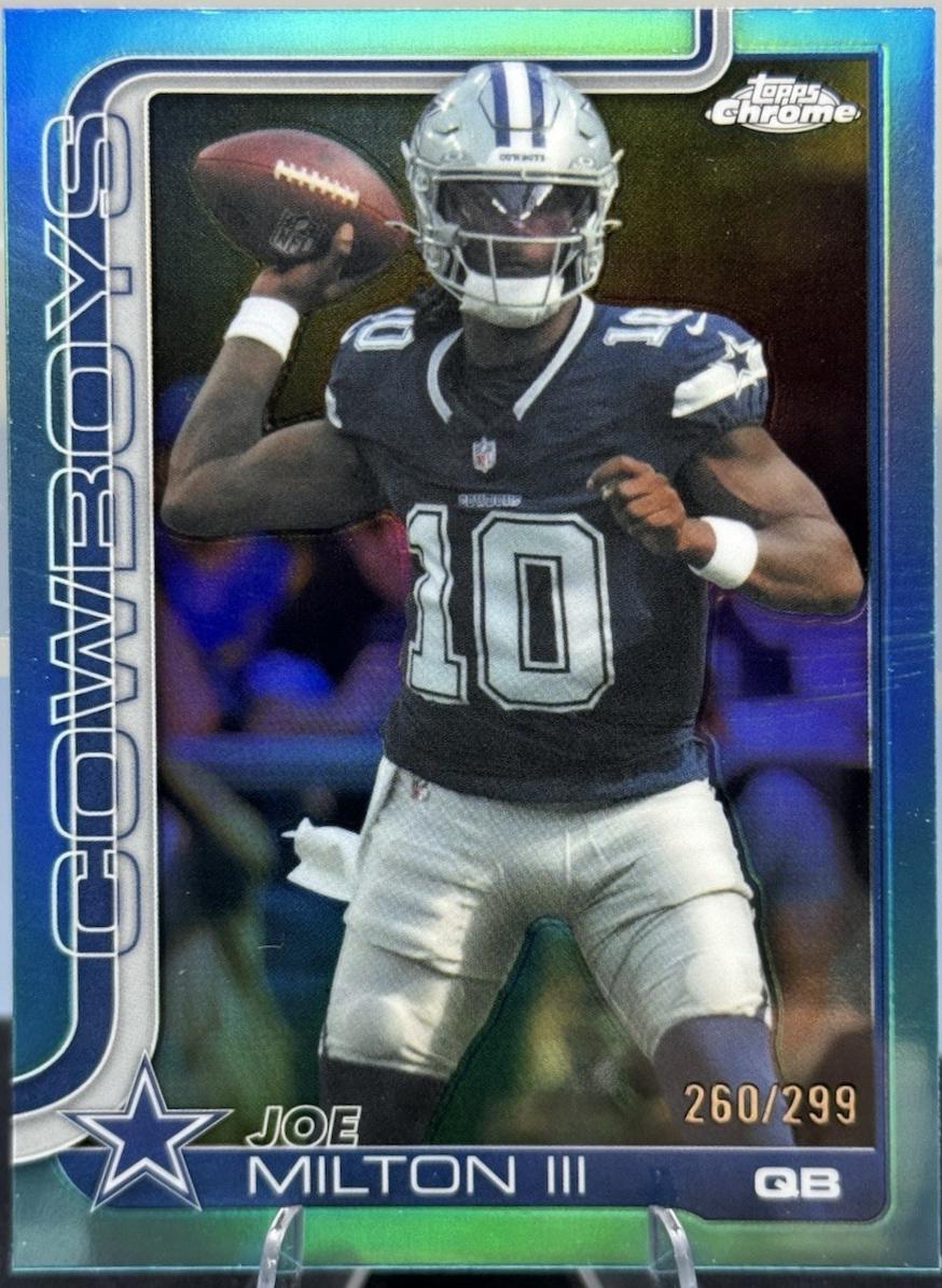 Joe Milton III [Leather Blue] #85