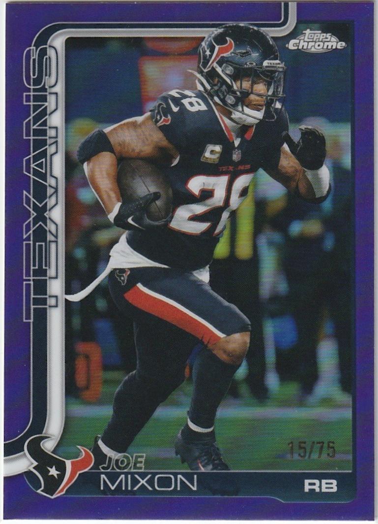 Joe Mixon [Purple Refractor] #120