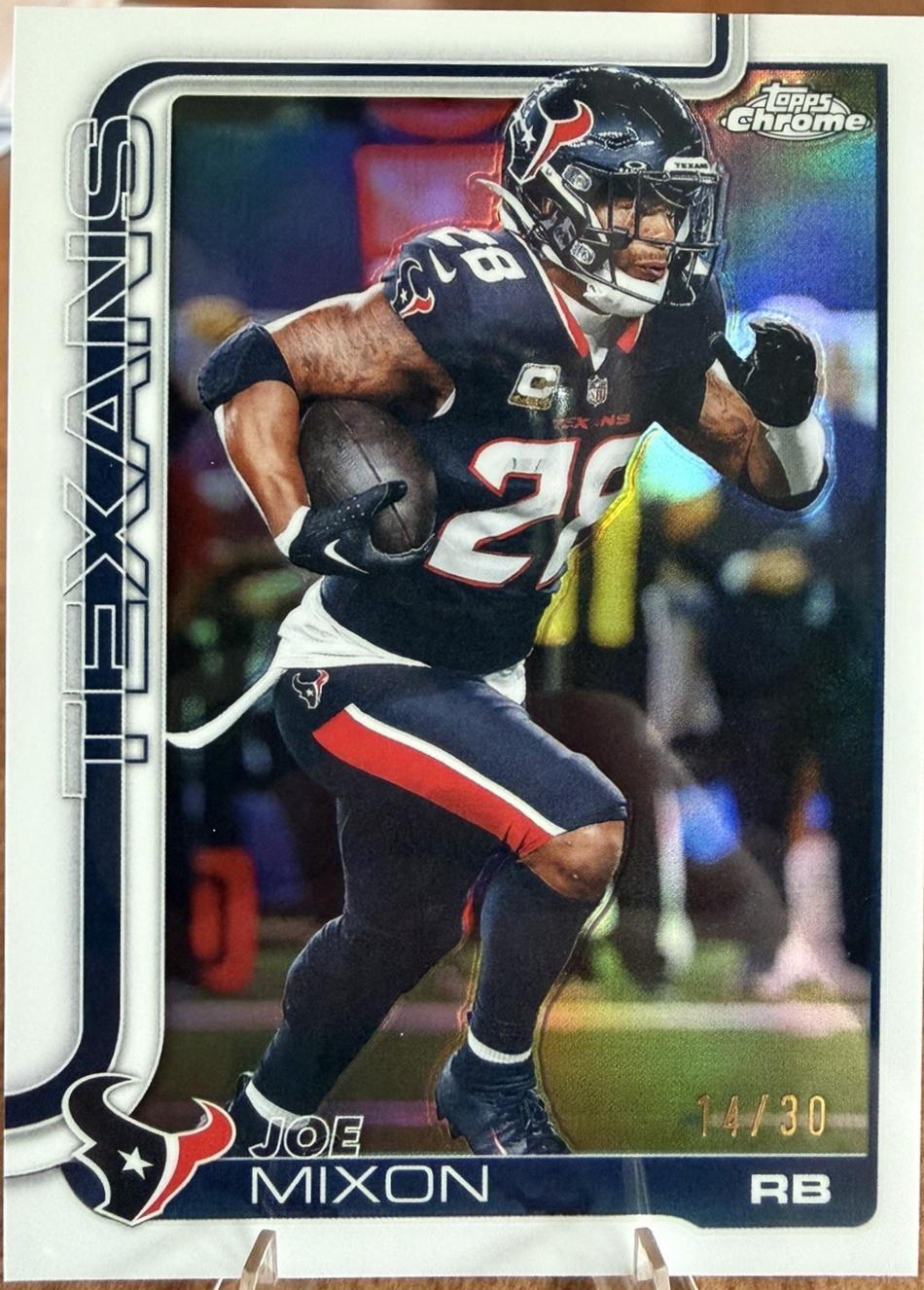 Joe Mixon [White Refractor] #120