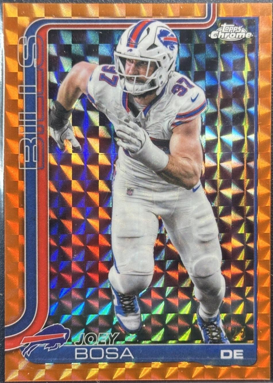 Joey Bosa [Orange Geometric Refractor] #36