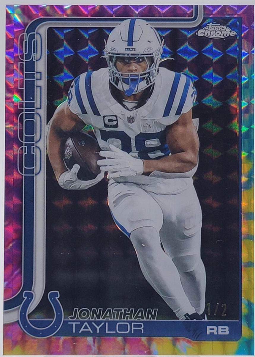 Jonathan Taylor [Tie Dye Geometric Refractor] #130