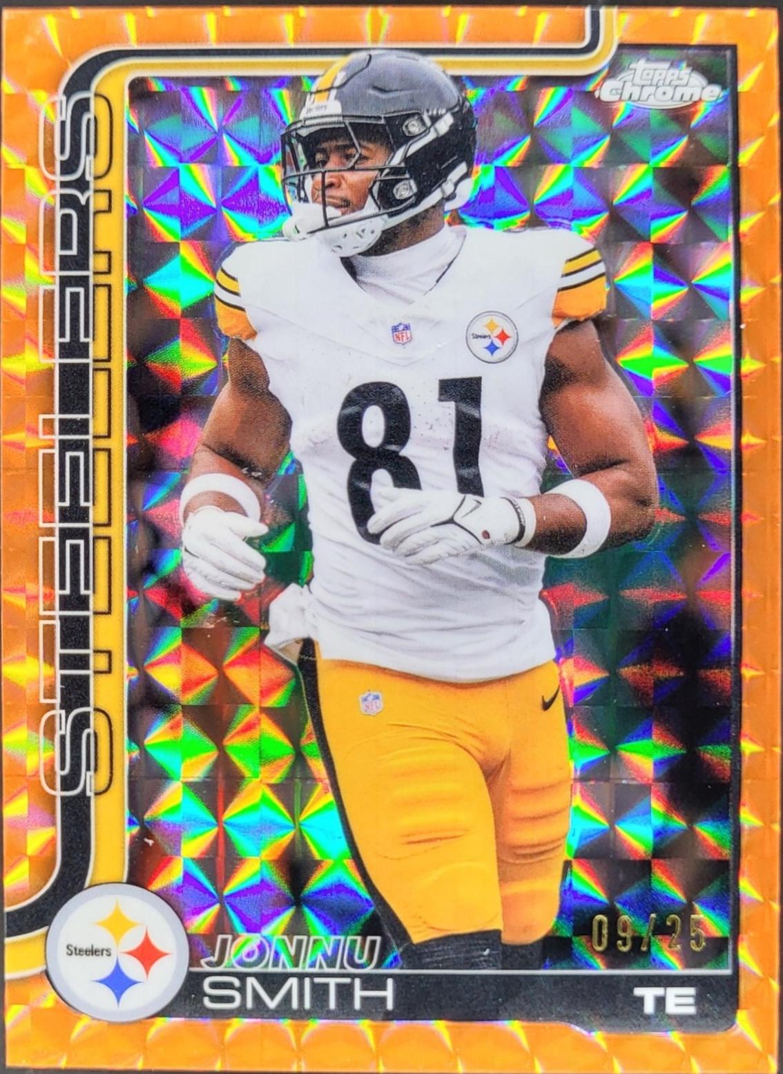 Jonnu Smith [Orange Geometric Refractor] #257