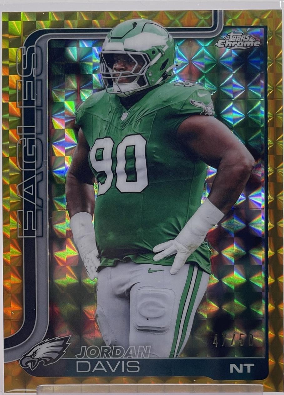 Jordan Davis [Leather Gold] #249