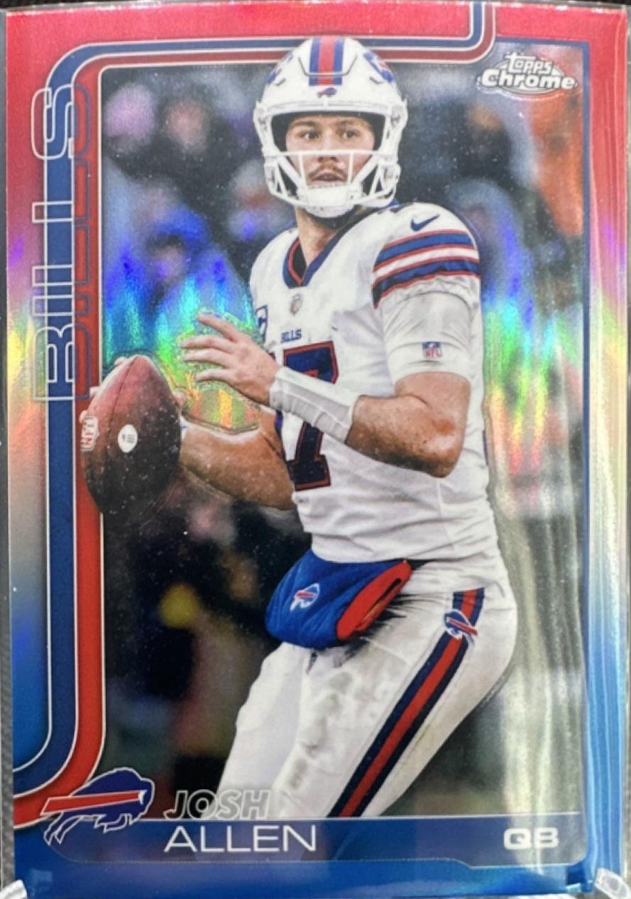 Josh Allen [Leather Red] #34