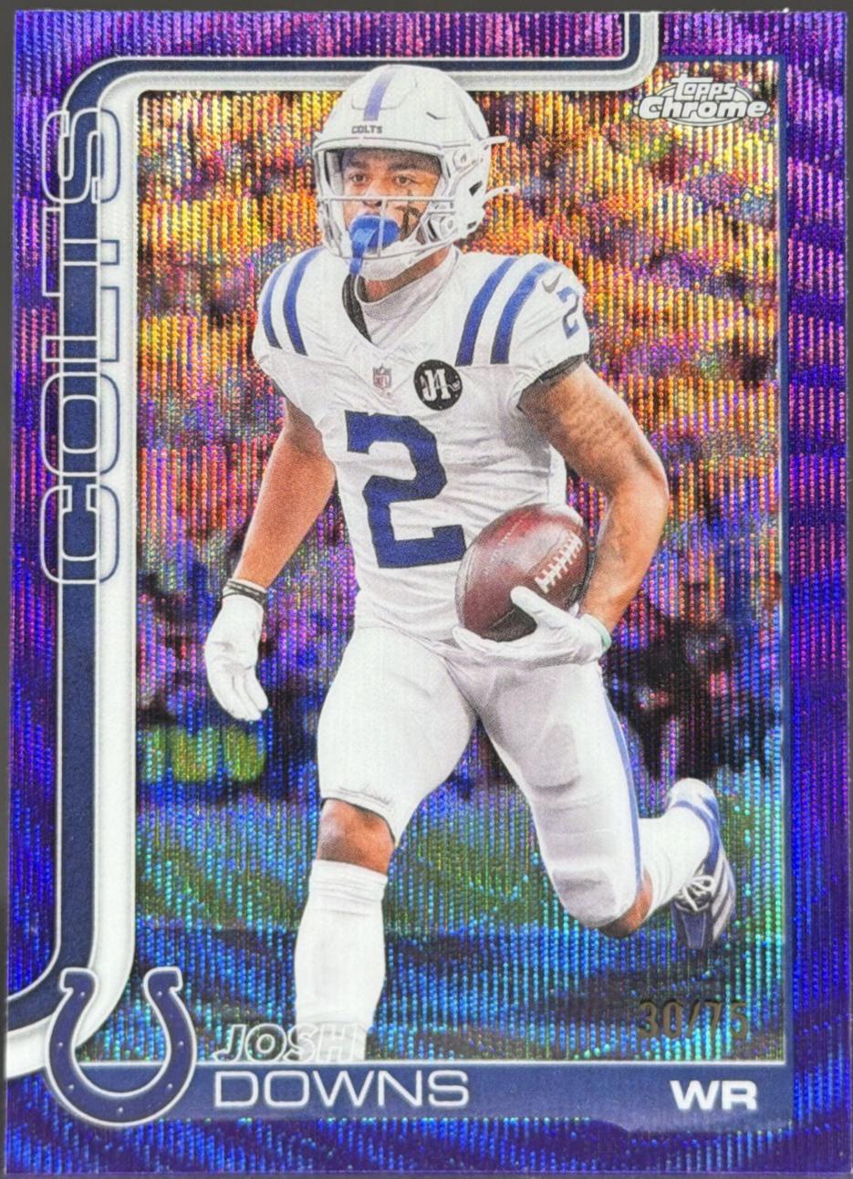 Josh Downs [Purple Wave Refractor] #127