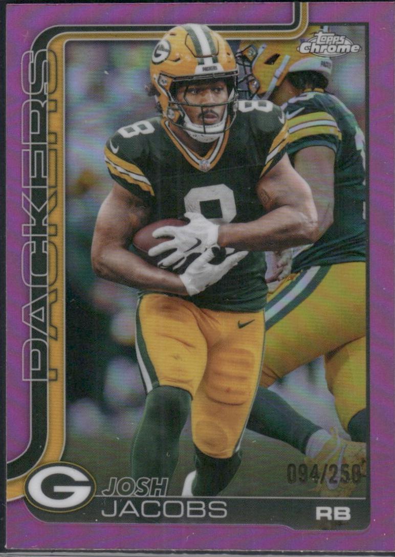 Josh Jacobs [Pink Refractor] #110