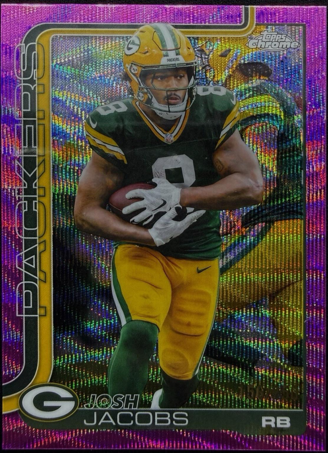 Josh Jacobs [Purple Wave Refractor] #110