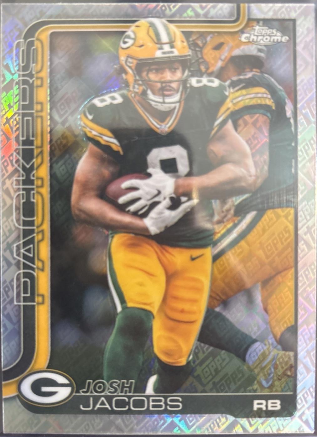 Josh Jacobs [Topps Refractor] #110