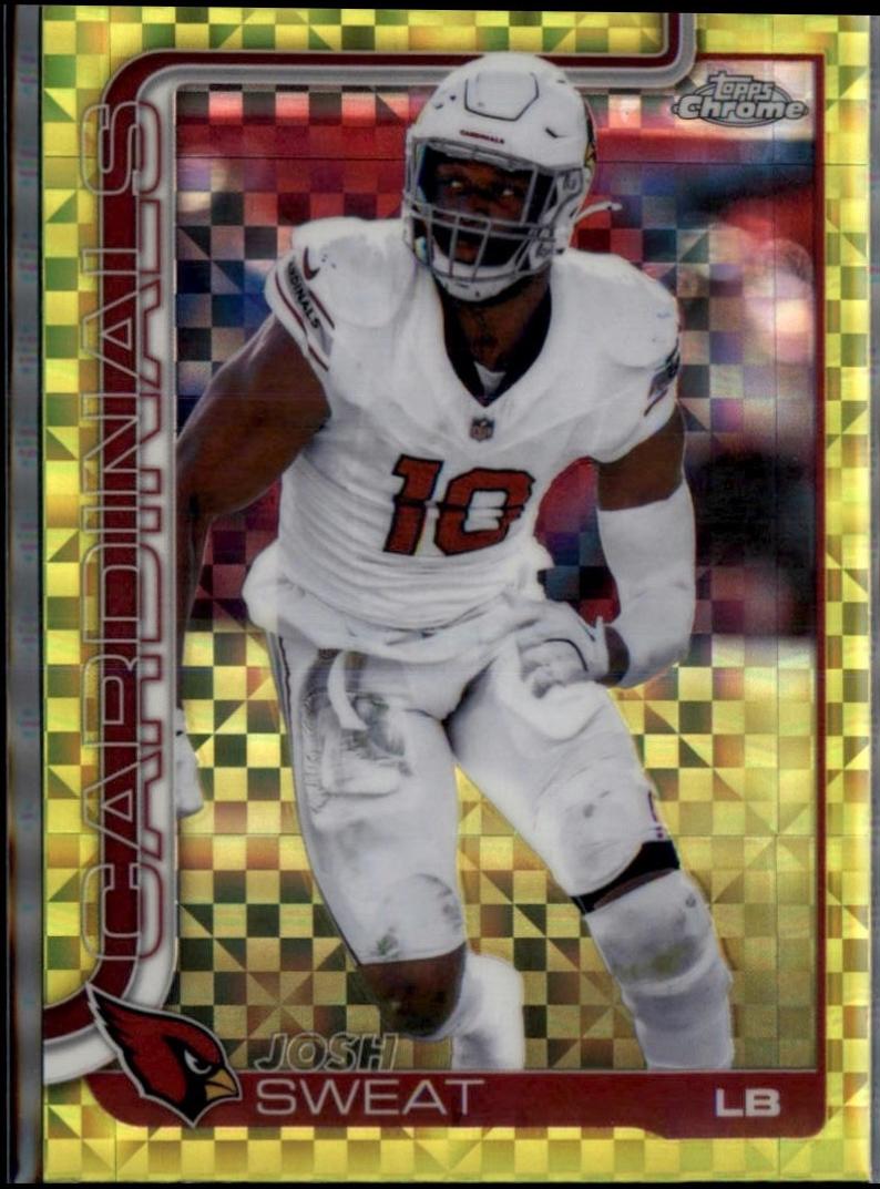 Josh Sweat [X-Fractor Green] #10