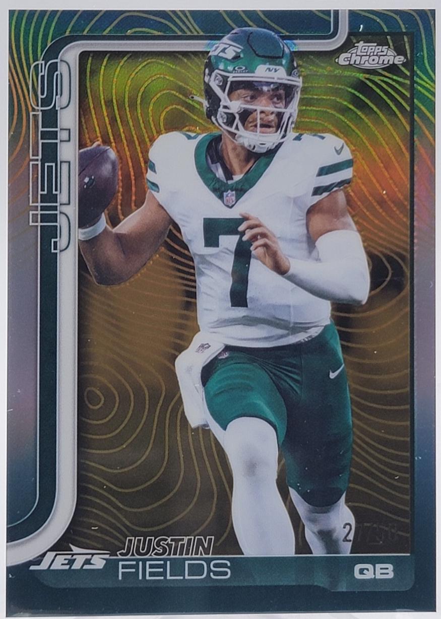 Justin Fields [Gold Refractor] #237