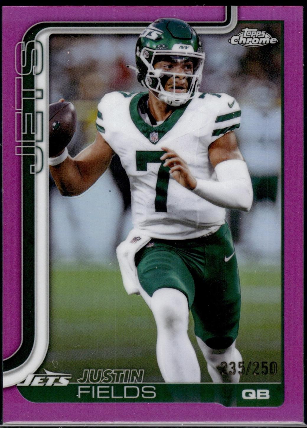 Justin Fields [Pink Wave] #237