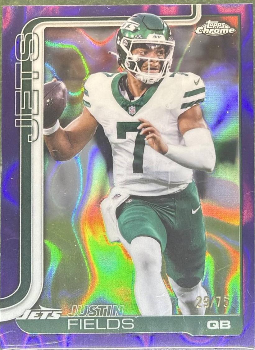 Justin Fields [Purple Lava] #237
