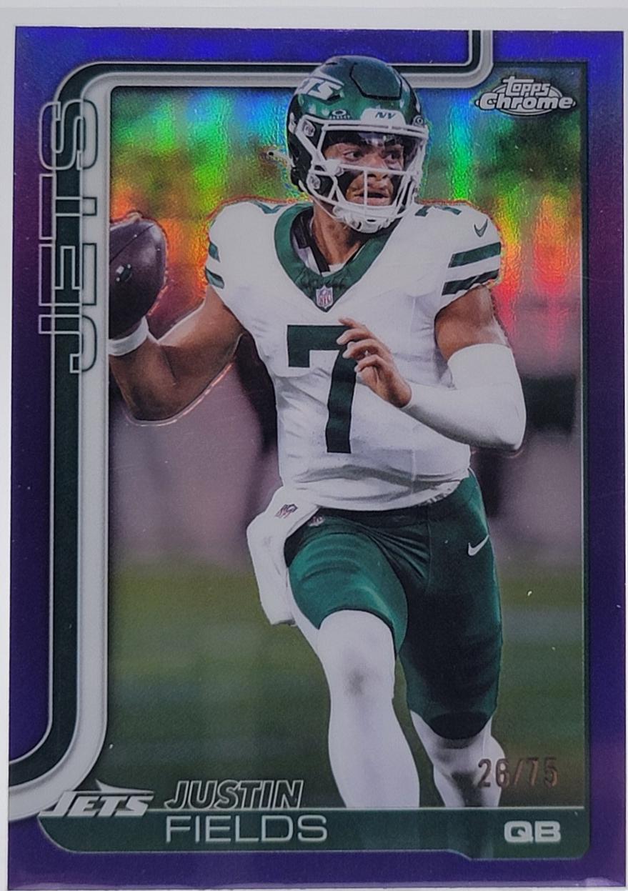 Justin Fields [Purple Refractor] #237