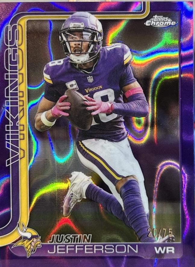 Justin Jefferson [Purple Lava] #195