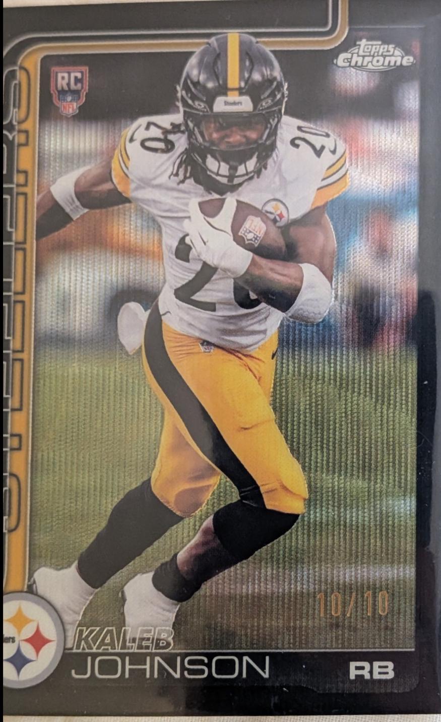 Kaleb Johnson [Black Wave Refractor] #323