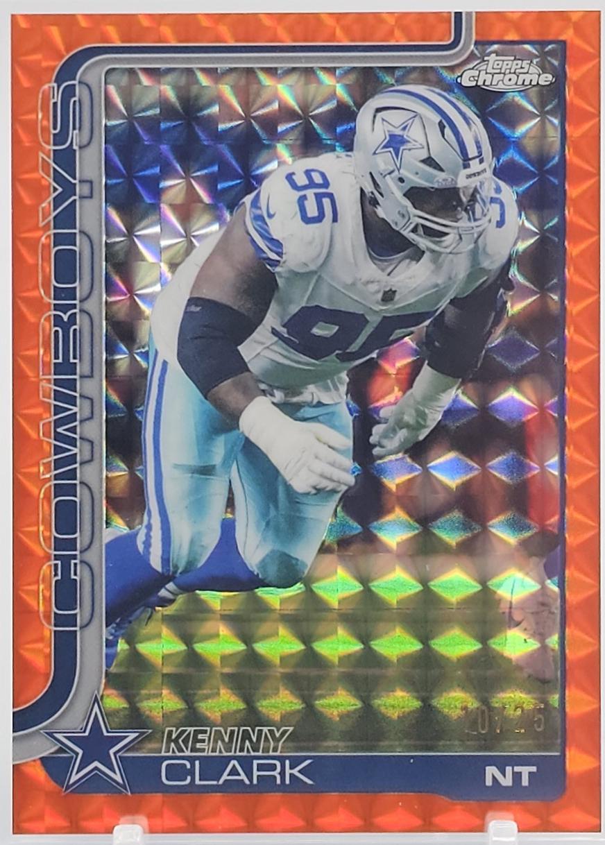 Kenny Clark [Orange Geometric Refractor] #73