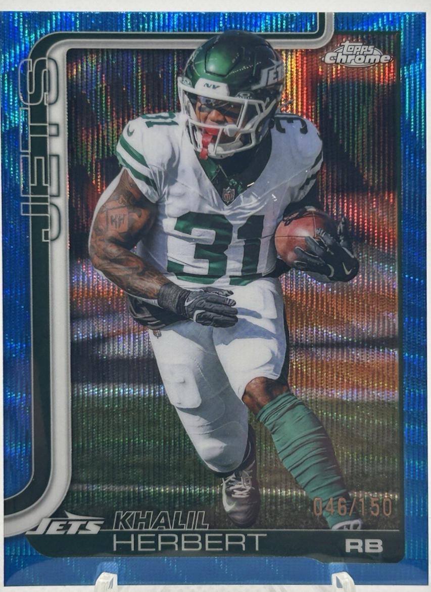 Khalil Herbert [Blue Wave Refractor] #131