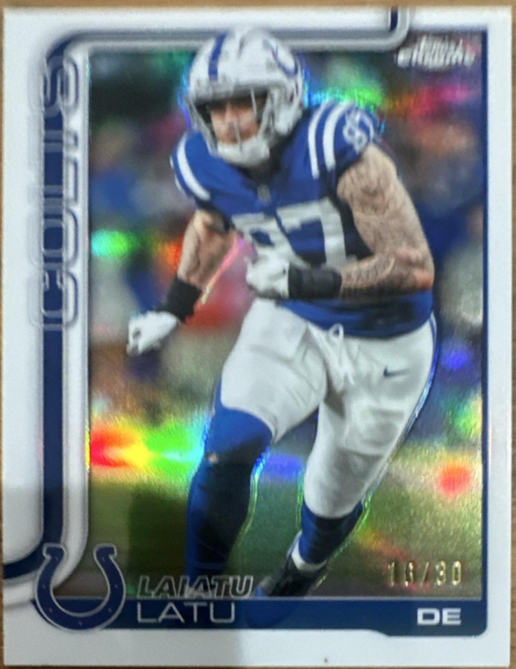 Laiatu Latu [White Refractor] #128