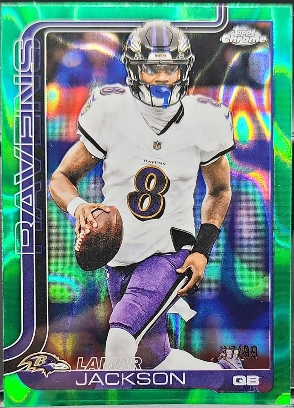 Lamar Jackson [Green Lava] #24