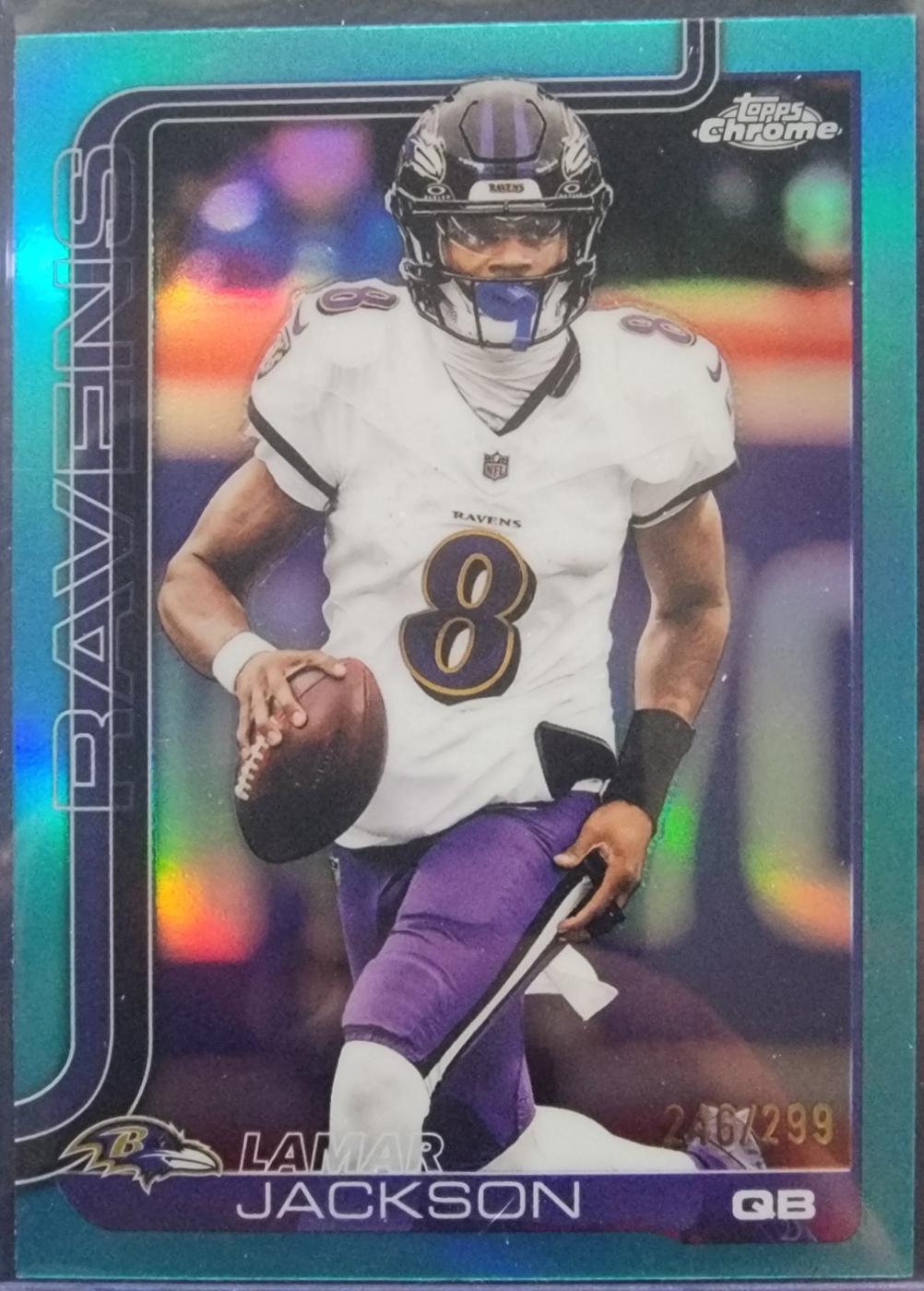 Lamar Jackson [Teal Wave] #24