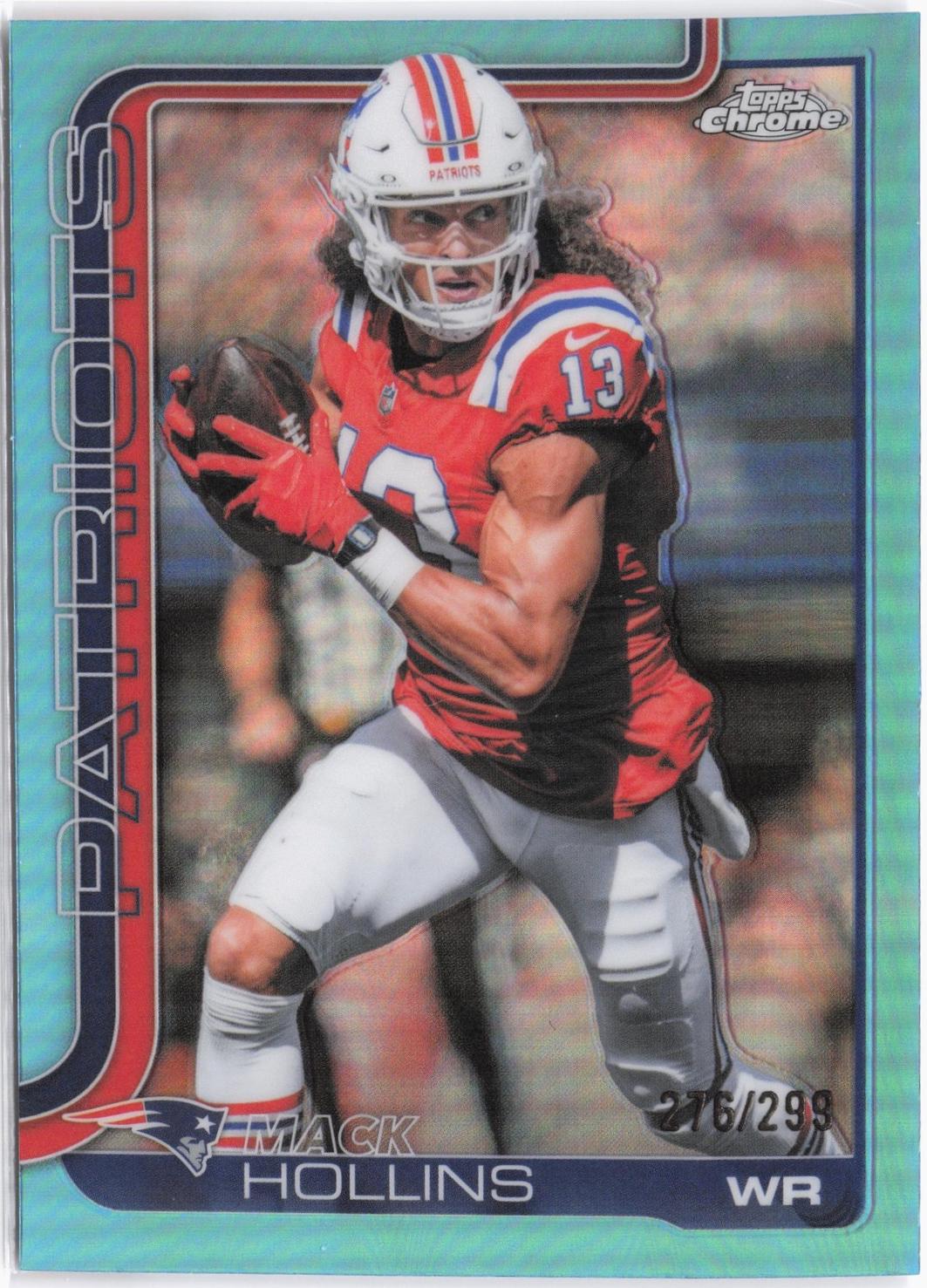 Mack Hollins [Teal Refractor] #206