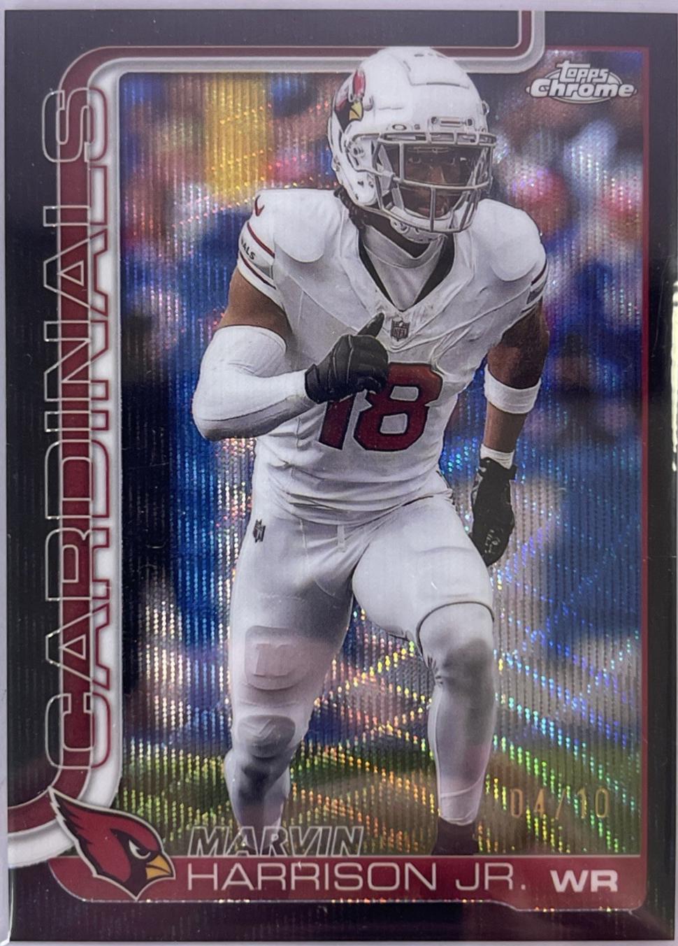 Marvin Harrison Jr. [Black Wave Refractor] #1